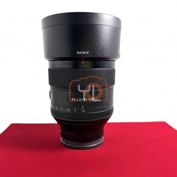 [USED-PJ33] Sony 85mm F1.4 GM FE , 90% Like New Condition (S/N:1812921)