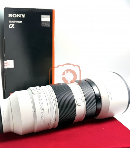 [USED-PJ33] Sony 100-400MM F4.5-5.6 GM OSS FE , 85% Like New Condition (S/N:1806603)