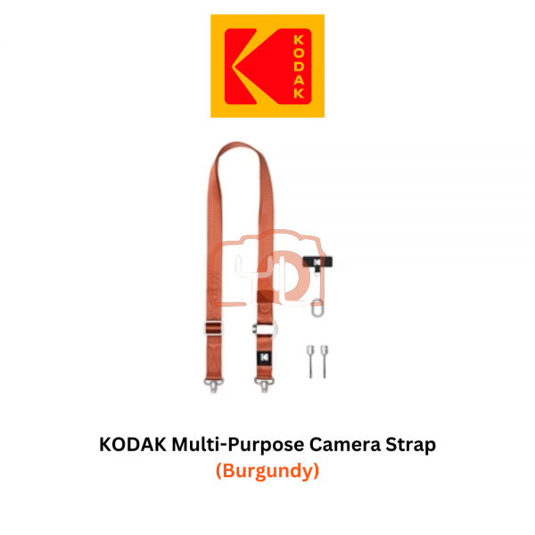 KODAK Multi-Purpose Camera Strap - Burgundy