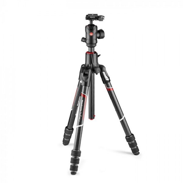 Manfrotto MKBFRC4GTXP-BH Befree GT XPRO Carbon Fiber Travel Tripod with 496 Center Ball Head