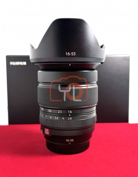 [USED-PJ33] Fujifilm 16-55mm F2.8 R LM WR II XF, 95% Like New Condition (S/N:4DA03379)