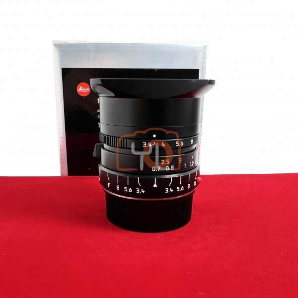 [USED-PJ33] Leica 21mm F3.4 Super Elmar-M ASPH 11145 , 95% Like New Condition (S/N:04657752
