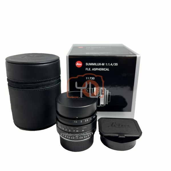 Leica 35mm F1.4 Summilux-M FLE ASPH “10 Jahre Summilux” (11730) limited edition lens