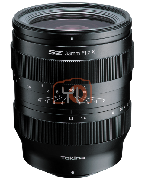 Tokina 33mm F1.2 Lens for Fujiflim X
