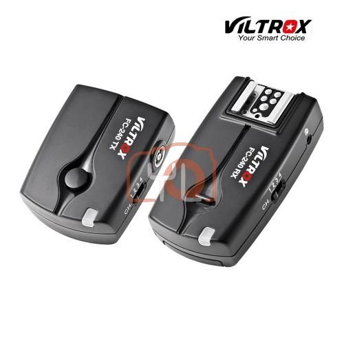 Viltrox FC-240 Wireless Remote Control Flash Trigger for Canon 1 Received + 1 Transmitter