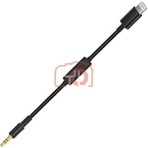 Comica Audio CVM-D-SPX(MI) 3.5mm TRS Male to Lightning Output Cable for Audio to iPhone (18