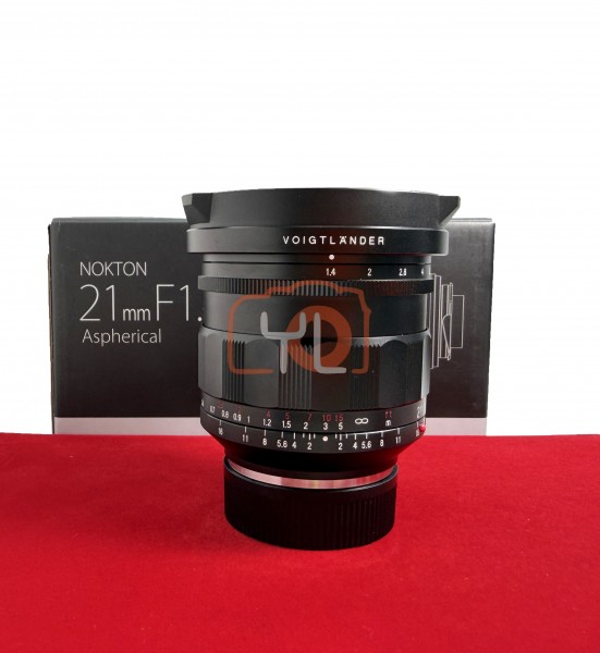 [USED-PJ33] Voigtlander 21mm F1.4 Nokton ASPH VM (Leica M) , 95% Like New Condition (S/N:7361695)