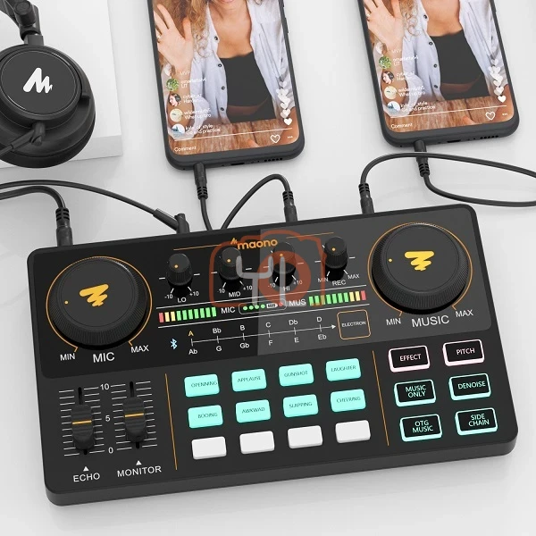 MAONO CASTER AU-AM200 Portable All-In-One Podcast Production Studio