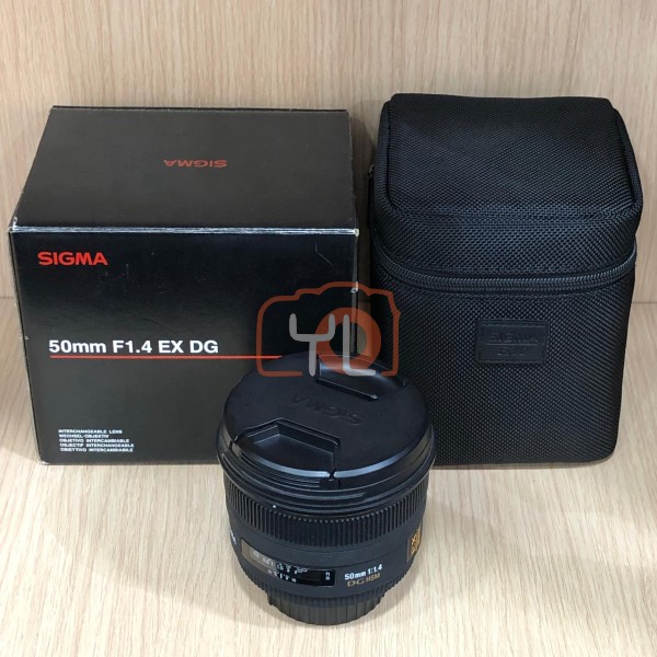 [USED-LowYat G1] Sigma 50mm F1.4 EX DG (Nikon AF) ,98% LIKE NEW CONDITION ,SN:10108881