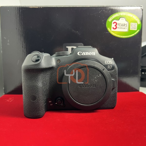[USED-PJ33] Canon Eos R7 Body (Shutter Count: 1K) , 90% Like New Condition (S/N:048032000431)
