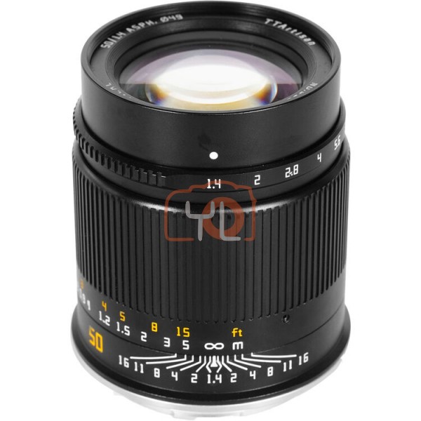 TTArtisan 50mm f1.4 Manual Focus Lens - Leica L