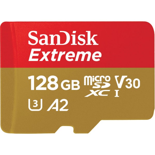 SanDisk 128GB Extreme UHS-I microSD Card (160MB/s)