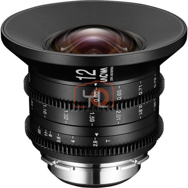 Laowa 12mm T2.9 Zero-D Cine Lens (Feet - PL Mount)