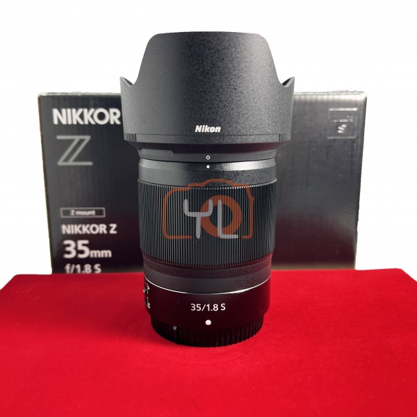 [USED-PJ33] Nikon 35mm F1.8 S Z Lens, 85% Like New Condition (S/N:20028753)