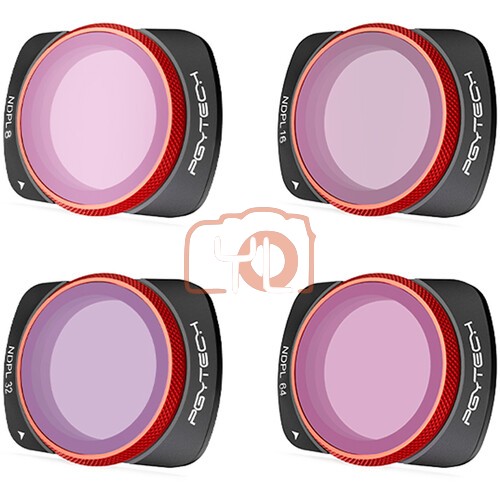 PGYTECH ND/PL Filter Set for DJI Osmo Pocket 3 (ND/PL8, ND/PL16, ND/PL32, ND/PL64)