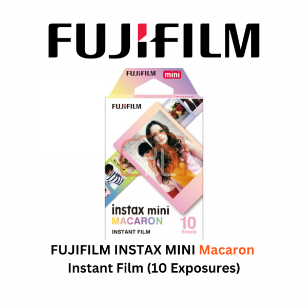 FUJIFILM INSTAX MINI Macaron Instant Film (10 Exposures)