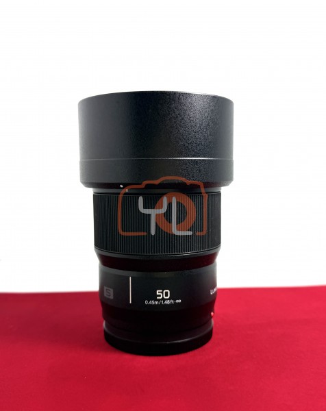 [USED-PJ33] Panasonic 50mm F1.8 Lumix S, 95% Like New Condition (S/N:XF4EB202026)