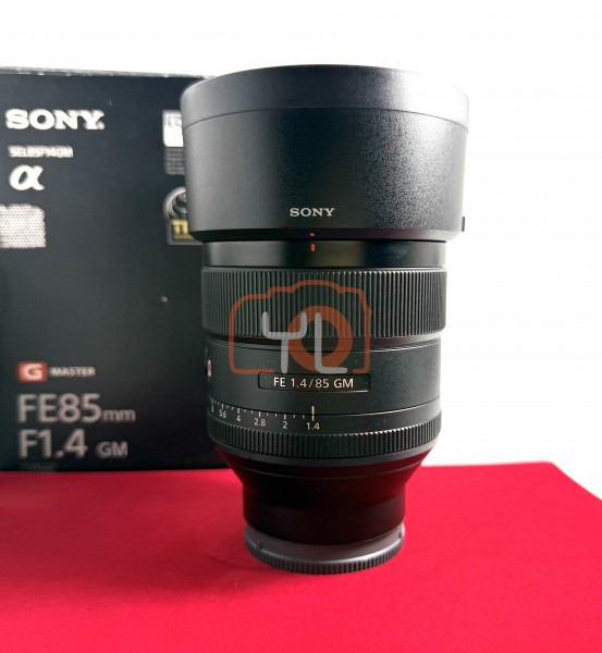 [USED-PJ33] Sony 85mm F1.4 GM FE , 90% Like New Condition (S/N:1833321)