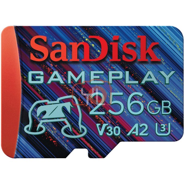 SANDISK 256GB GamePlay UHS-I microSDXC Card