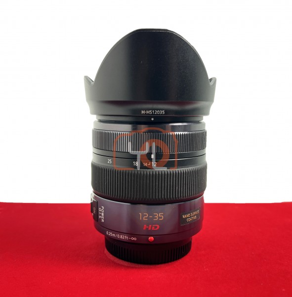 [USED-PJ33] Panasonic 12-35mm F2.8 Lumix G Vario X Powe OIS ASPH, 90% Like New Condition (S/N:XT4DF001264)