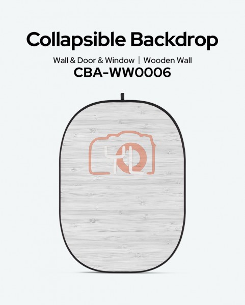 Godox CBA-WW0006 Wooden Wall Collapsible Backdrop