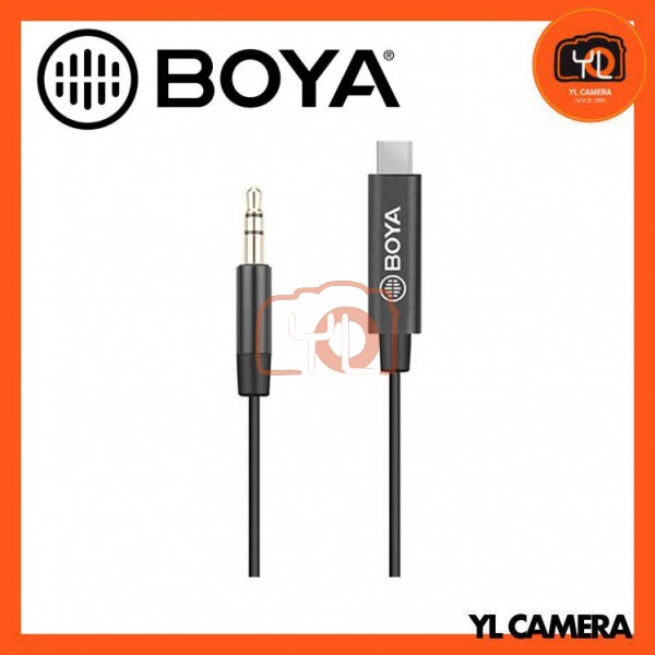 Boya BY-K2 3.5mm TRS Male to Type-C Male Adapter