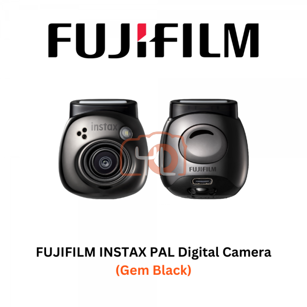FUJIFILM INSTAX PAL Digital Camera (Gem Black)