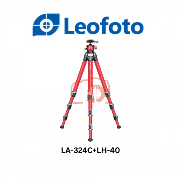 Leofoto LA-324C+LH40 Athena Series Carbon Fiber Tripod