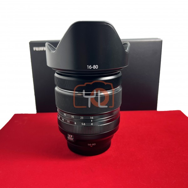 [USED-PJ33] Fujifilm 16-80mm F4 R OIS WR XF, 95% Like New Condition (S/N:4BA02990)