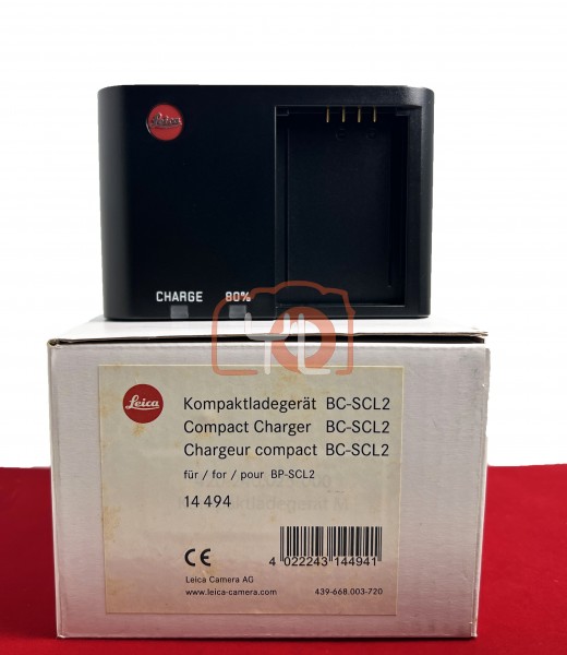 [USED-PJ33] Leica BC-SCL2 Charger (BP-SCL2 Battery), 95% Like New Condition