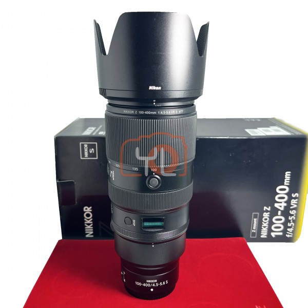 [USED-PJ33] Nikon 100-400mm F4.5-5.6 S VR Z Lens, 90% Like New Condition (S/N:20007112)