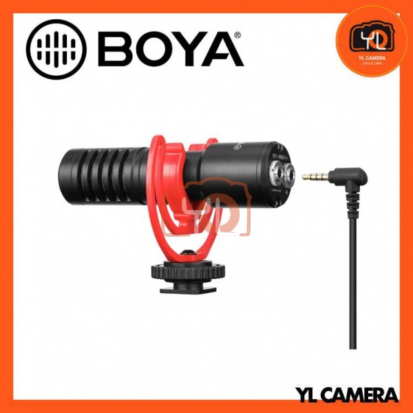 Boya BY-MM1+ With Microphone Output For Mobile Phone / Camera