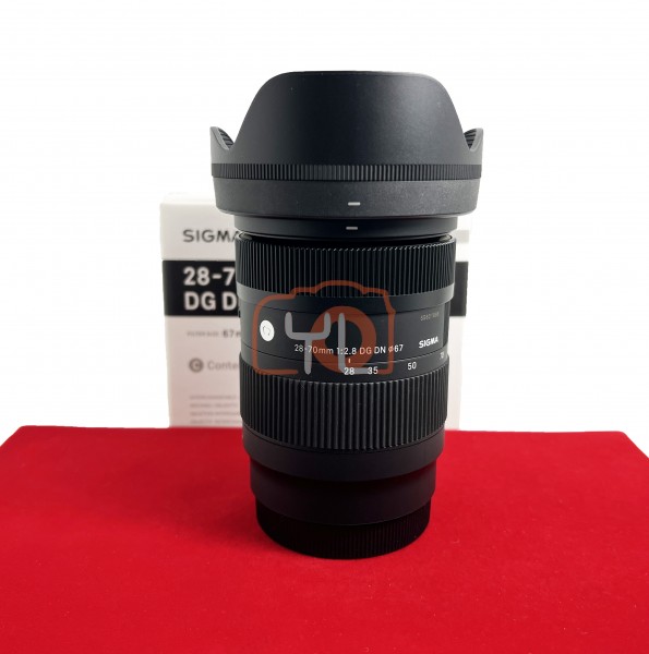 [USED-PJ33] Sigma 28-70mm F2.8 Contemporary DG DN (L-Mount), 98% Like New Condition (S/N:55621896)