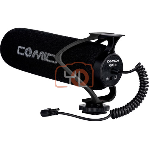 Comica Electrit Super-Cardioid Directional Condenser Shotgun LITE Video Microphone (Black)