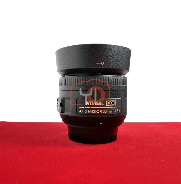 [USED-PJ33] Nikon 35mm F1.8 G DX AFS, 95% Like New Condition (S/N:US6029411)
