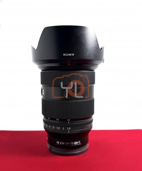 [USED-PJ33] Sony 24-70mm F2.8 GM II FE , 90% Like New Condition (S/N:1811871)