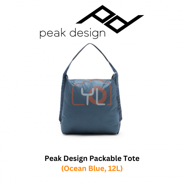 Peak Design Packable Tote (Ocean Blue, 12L)