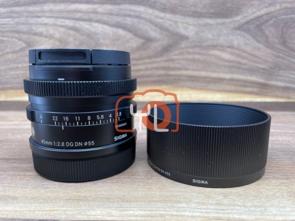 [USED @ YL LOW YAT]-Sigma 45mm F2.8 DG DN Lens For L-Mount,95% Condition Like New,S/N:54355924