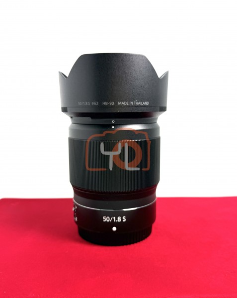 [USED-PJ33] Nikon 50mm F1.8 S Z, 95% Like New Condition (S/N:20235532)