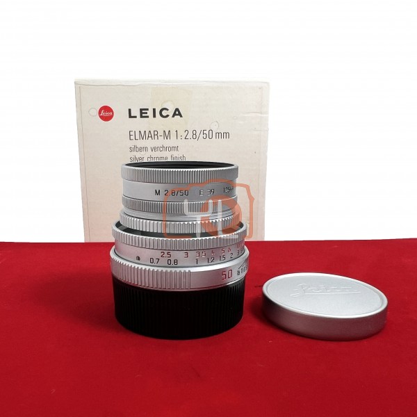 [Brand New Old Stock -PJ33]  Leica 50mm F2.8 Collapsible Elmar-M 11823 (S/N:3897787)