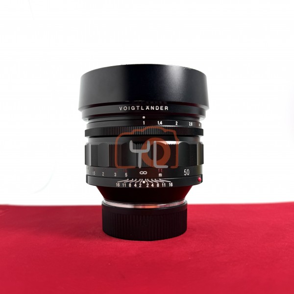 [USED-PJ33] Voigtlander 50mm F1.0 Nokton ASPH VM (Leica M), 95% Condition Like New (S/N:7240899)