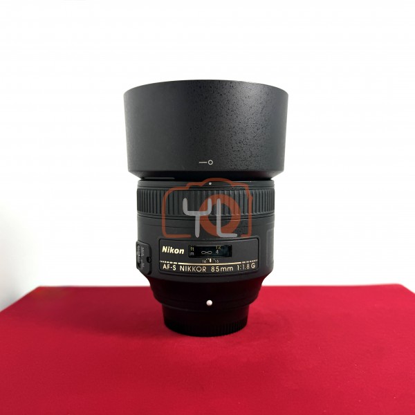 [USED-PJ33] Nikon 85mm F1.8 G AFS, 95% Like New Condition (S/N:250940)