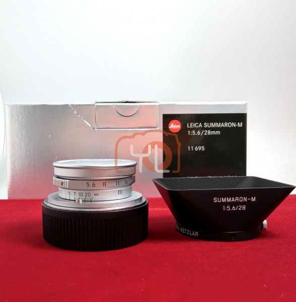 [USED-PJ33] Leica 28mm F5.6 Summaron-M 11695, 95% Like New Condition, (S/N:4879398)