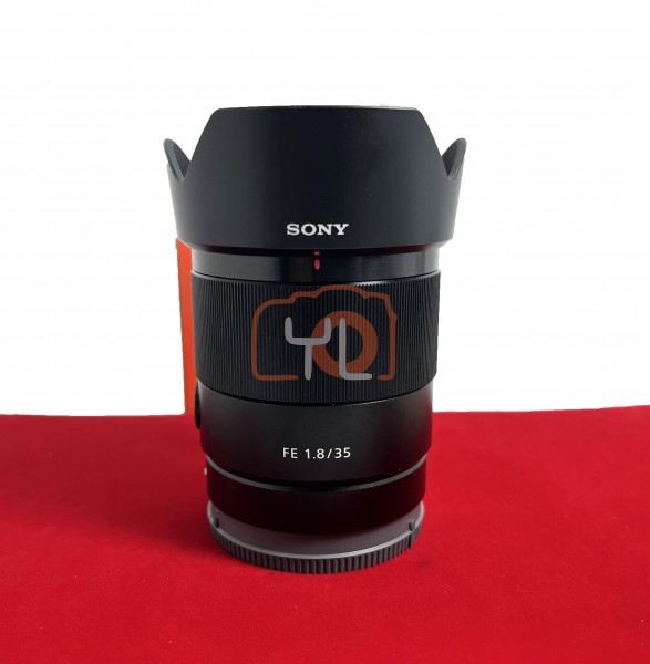 [USED-PJ33] Sony 35mm F1.8 FE, 99% Like New Condition (S/N:1994494)