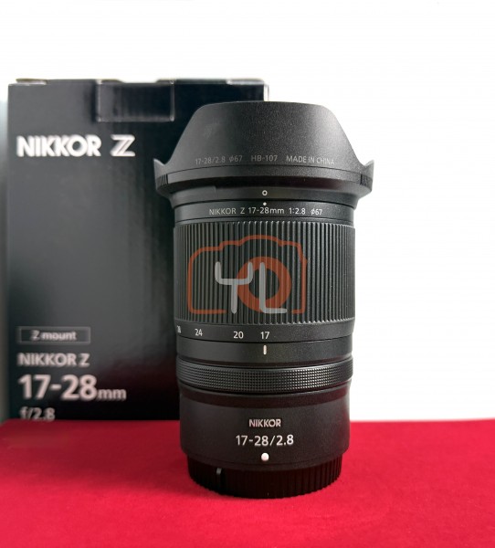 [USED-PJ33] Nikon 17-28mm F2.8 Z , 90% Like New Condition (S/N:20009094)