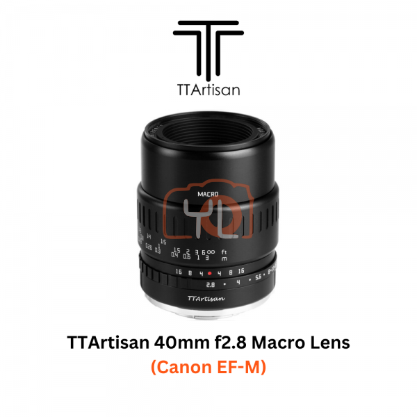 TTArtisan 40mm f2.8 Macro Lens (Canon EF-M)