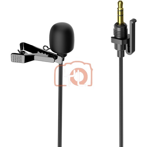 Comica Audio Omnidirectional Lavalier Mic for Wireless Systems with Locking 3.5mm Connector