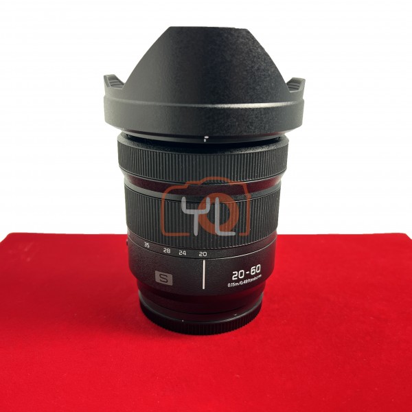 [USED-PJ33] Panasonic 20-60mm F3.5-5.6 Lumix S L-Mount , 95% Like New Condition (S/N:XJ4EB209205)