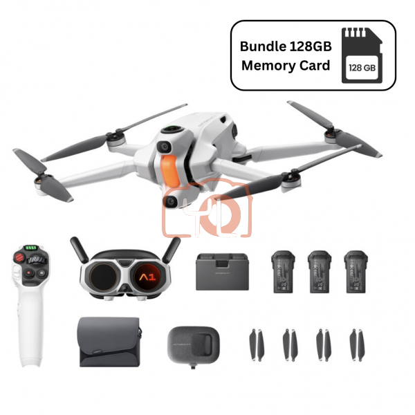 ANTIGRAVITY A1 8K 360 Drone Explorer Bundle - Bundle 128GB Micro SD Card