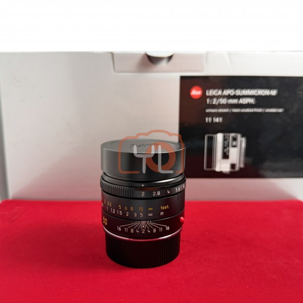 [USED-PJ33] Leica 50MM F2 APO-Summicron-M ASPH 11141, 95% Like New Condition (S/N:4745270)